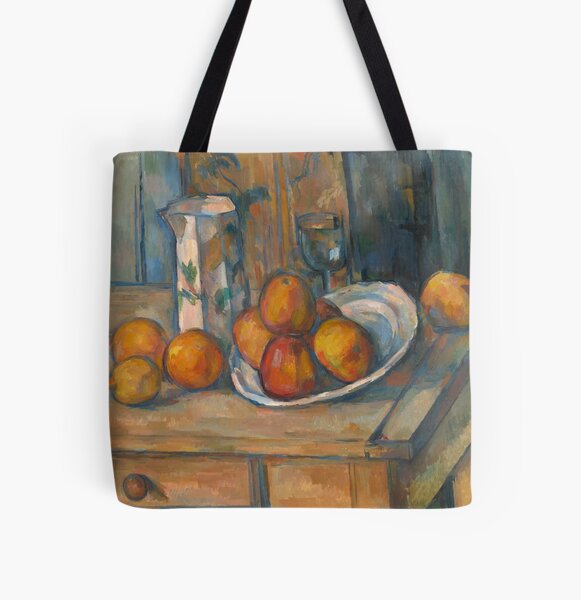 Item preview, Paul Cézanne, Still Life with Milk Jug and Fruit, 1900 Painting designed and sold by VibrantDesign.