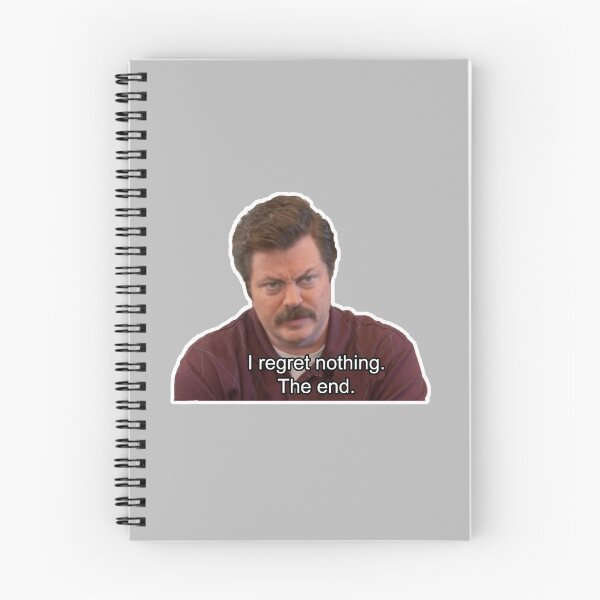 Item preview, Ron Swanson- I Regret Nothing designed and sold by WillLivingston.