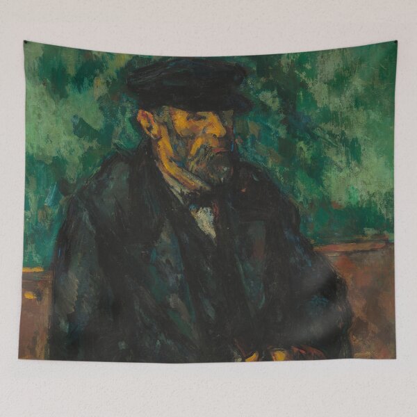 Artikelvorschau, Paul Cézanne, Der Gärtner Vallier, 1906 Gemälde entworfen und verkauft von VibrantDesign.