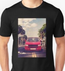 T4 Transporter Caravelle Bus Camper "Palm Beach" Unisex T-Shirt