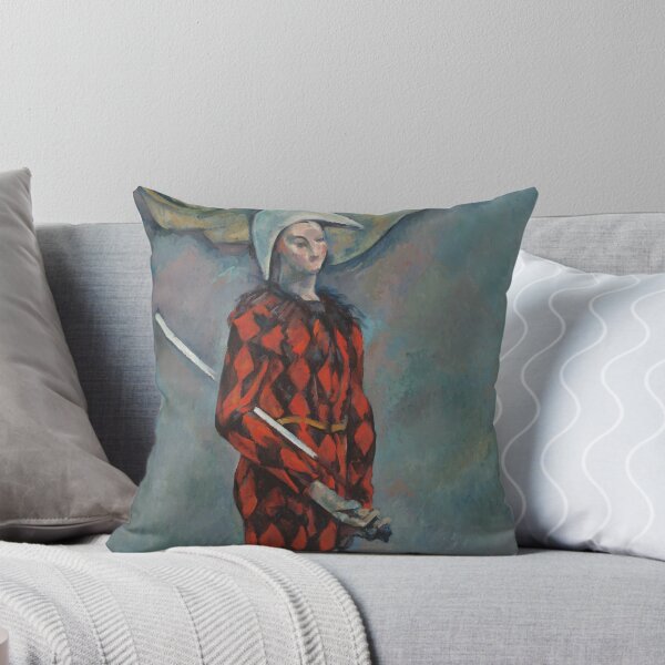 Artikelvorschau, Paul Cézanne, Harlekin, 1888-1890 Gemälde entworfen und verkauft von VibrantDesign.