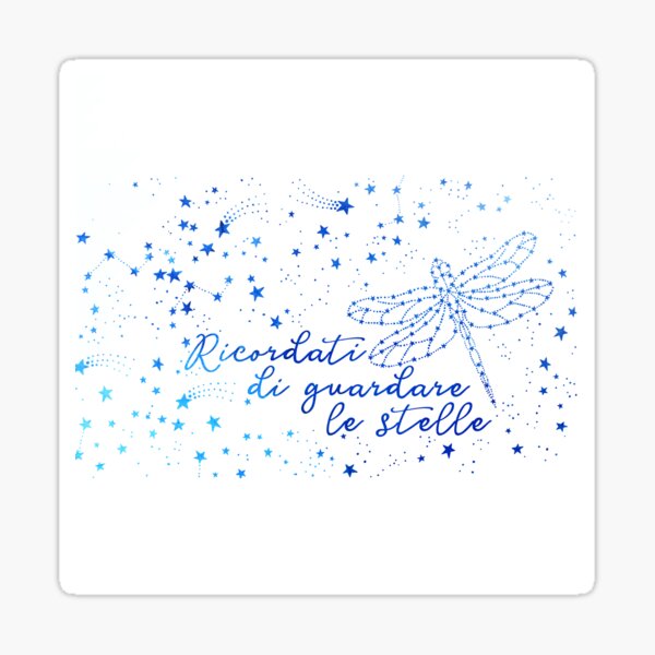 Item preview, Ricordati di guardare le stelle - versione bianca designed and sold by rosescreation.
