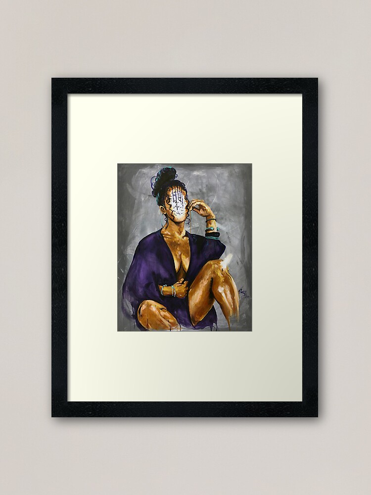 Alternate view of Naturally Lia Framed Art Print
