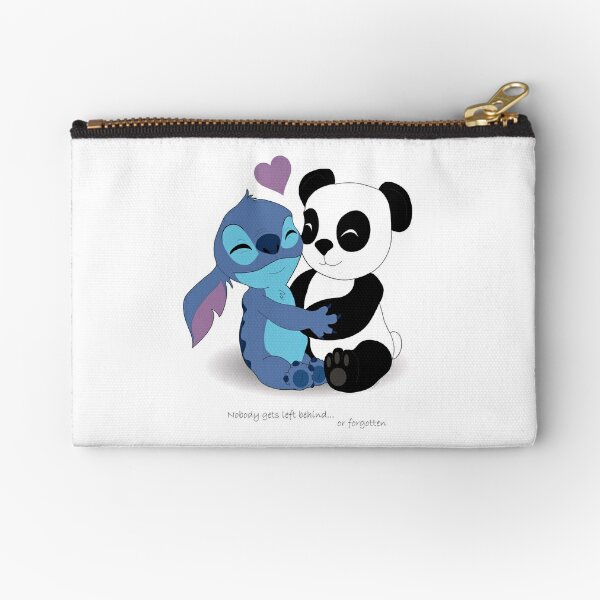 Disney Stitch Theme Pencil Case Zipper Cartoon Pencil Pouch Pen