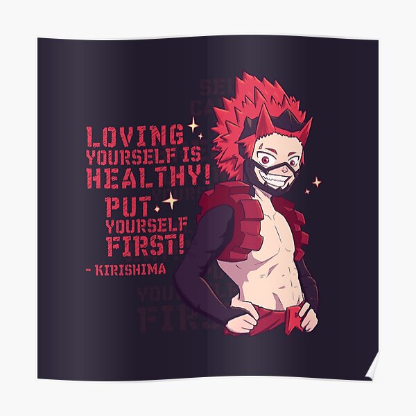 Motivational Kirishima Poster