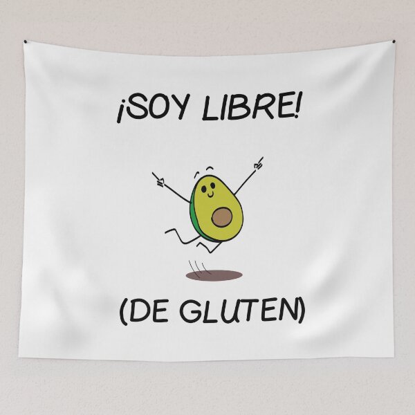 Item preview, I'm free from gluten (spanish version) designed and sold by TheSpecialDiet.