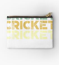vintage cricket - retro cricket Studio Pouch