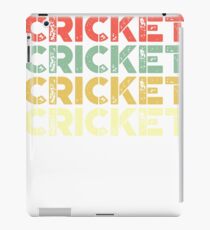 vintage cricket - retro cricket iPad Case/Skin