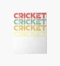 vintage cricket - retro cricket Art Board