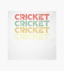 vintage cricket - retro cricket Scarf