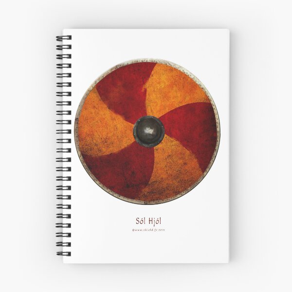 Aperçu de l'œuvre Bouclier viking Roue solaire créée et vendue par Skiold.