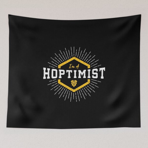 Item preview, I'm a HOPTIMIST Starburst with Hop designed and sold by webdango.