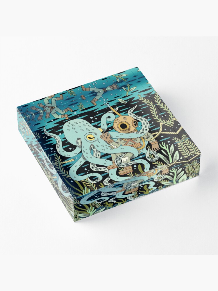 Alternative Ansicht von Taucher Acrylblock