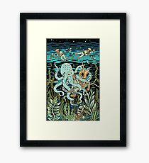 Diver Framed Print