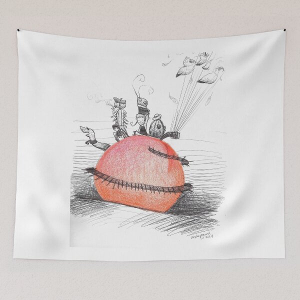 Item preview, James and the really big peach  designed and sold by cinnamon-buns.