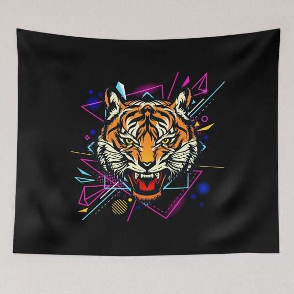 Item preview, Decorative Tiger designed and sold by machmigo.