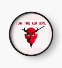 I am the Red Devil Clock