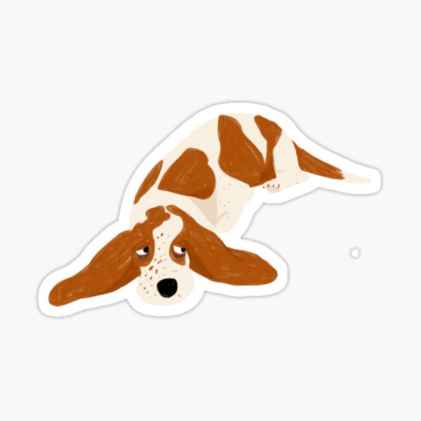 Item preview, Grumpy Basset Hound designed and sold by TChuzzle.