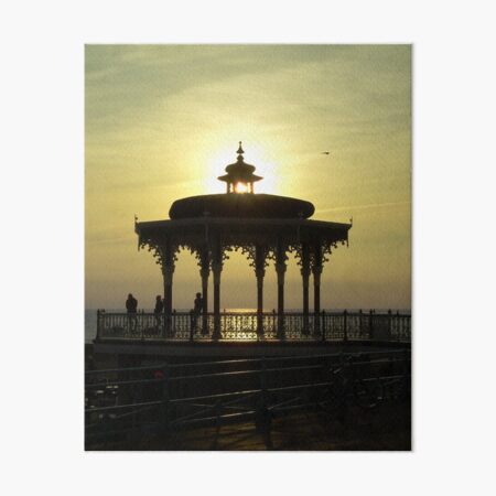 Victorian Bandstand - Brighton Beach Art Board Print