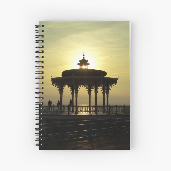 Victorian Bandstand - Brighton Beach Spiral Notebook