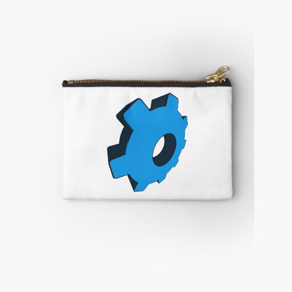 Item preview, Blue toothed wheel in perspective - Vector designed and sold by carlotoffolo.
