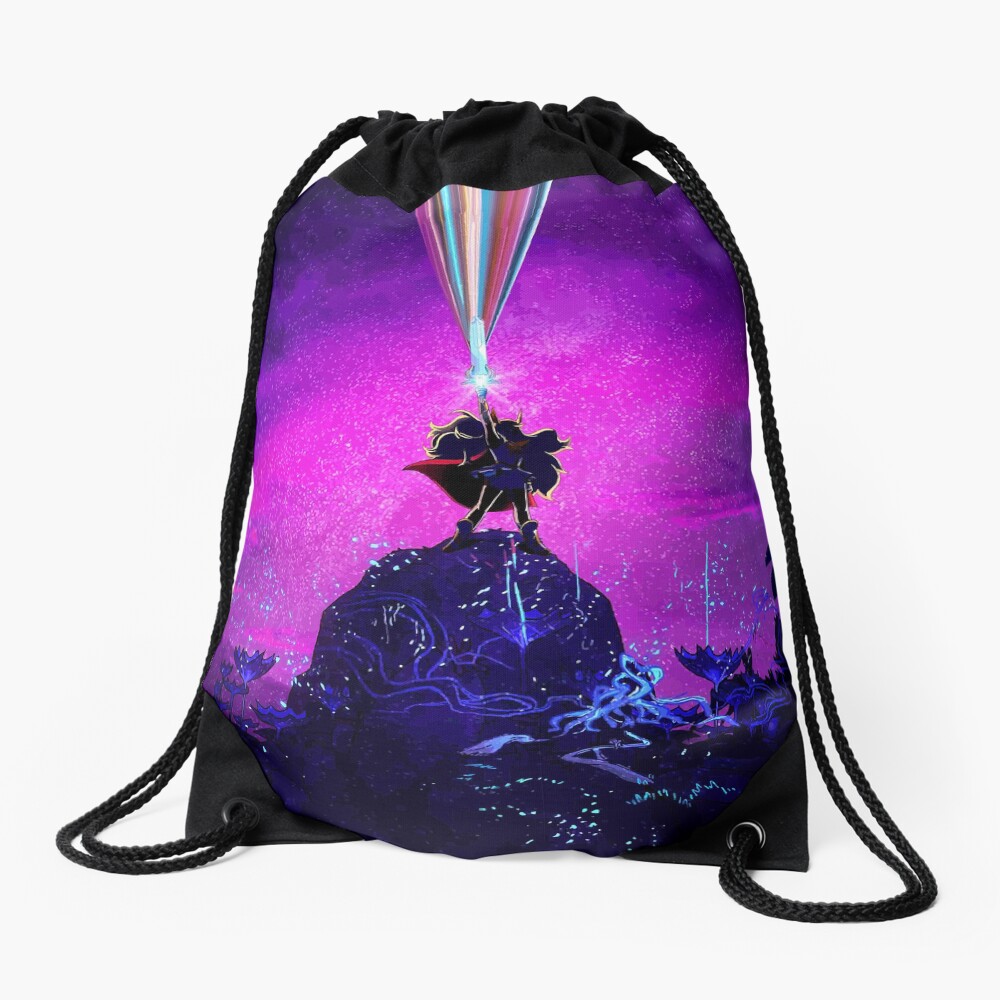 Princess of Power Drawstring Bag