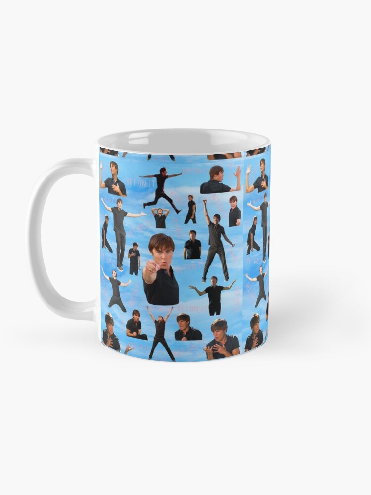 Alternate view of Zac Efron Troy Bolton Bet On It High School Musical Mug