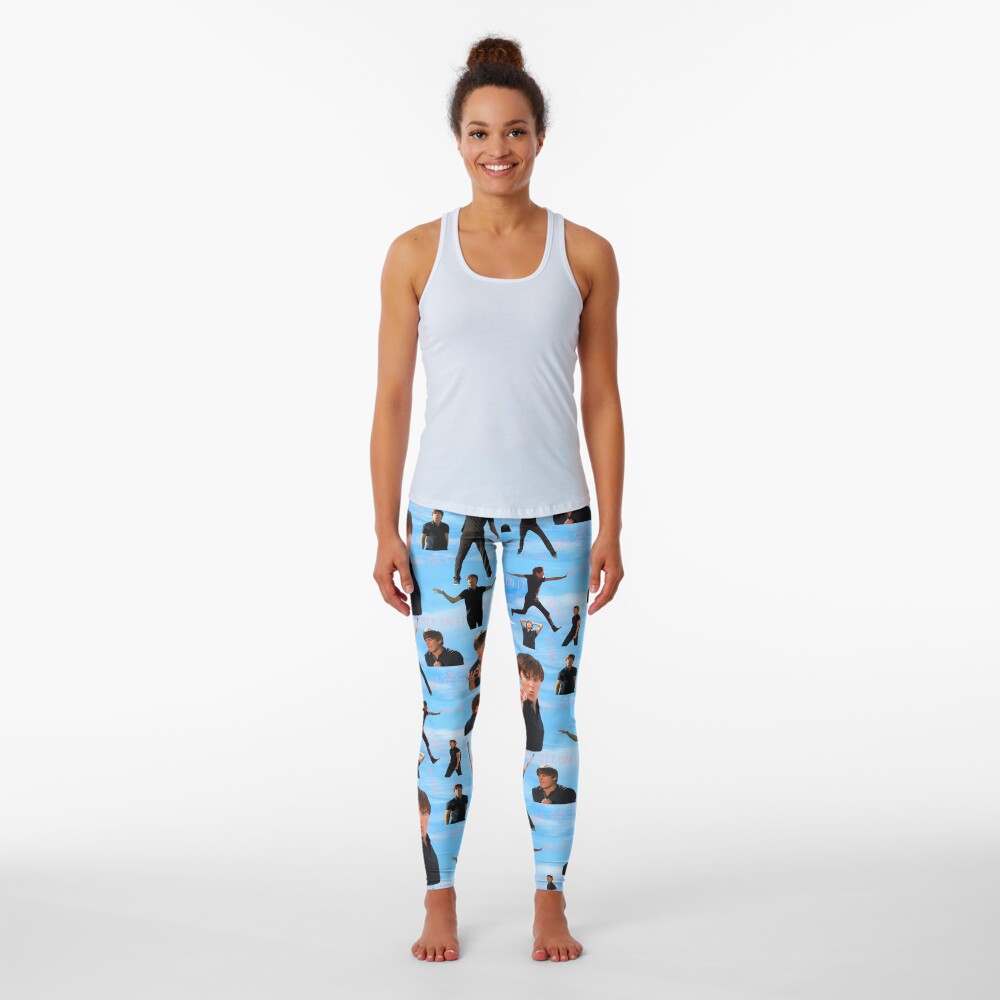 Zac Efron Troy Bolton Bet On It High School Musical Leggings