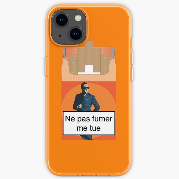 Kein Rauchen bringt mich um! OSS 117 iPhone Flexible Hülle