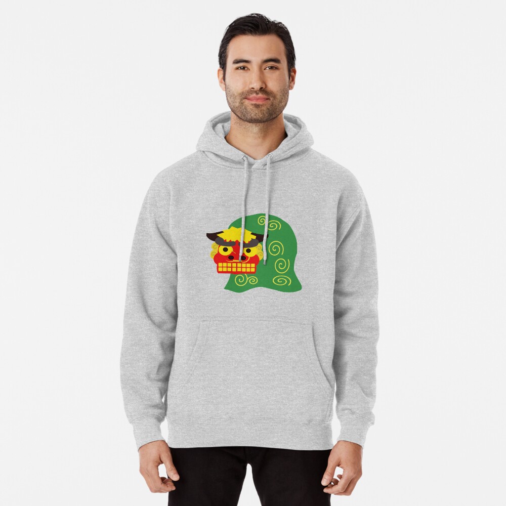 Shishi Lion Dance Pullover Hoodie
