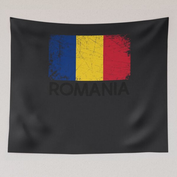 Item preview, Romanian Flag Design | Vintage Made In Romania Gift designed and sold by melsens.