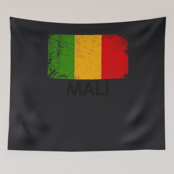 Item preview, Malian Malinese Flag Design | Vintage Made In Mali Gift designed and sold by melsens.