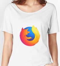 Firefox Logo Women's Relaxed Fit T-Shirt