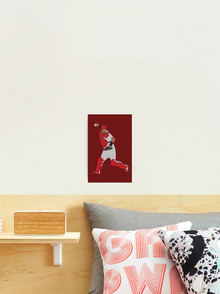 Yadier Molina Jersey  Art Board Print for Sale by athleteart20