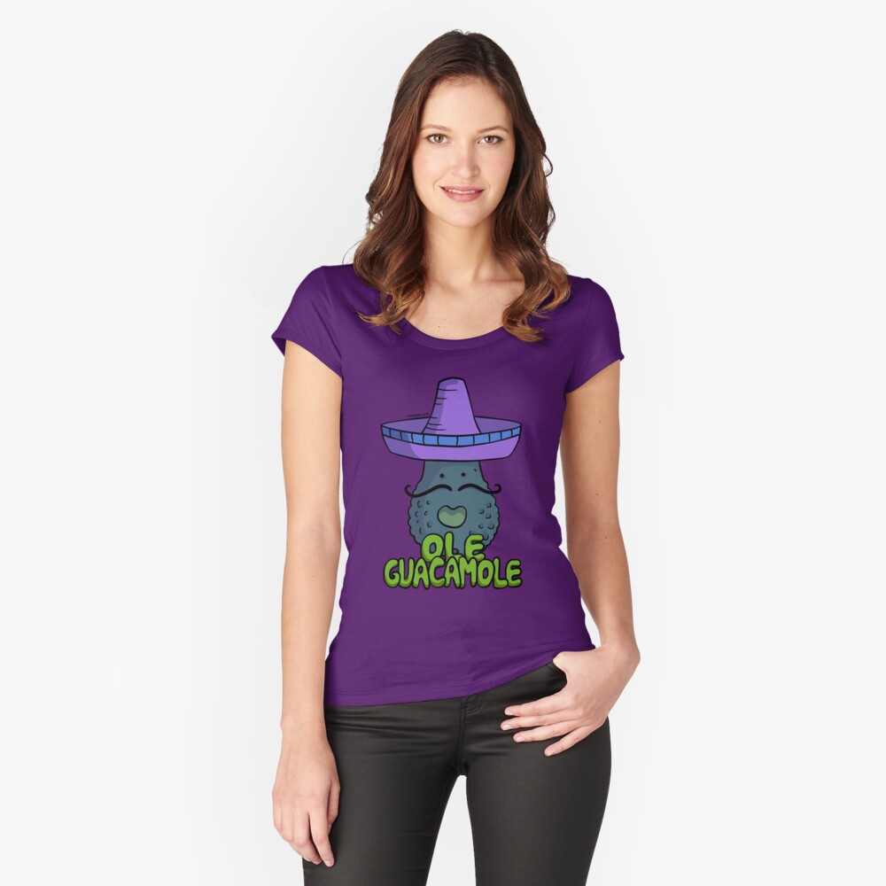 Item preview, Fitted Scoop T-Shirt designed and sold by raysan.