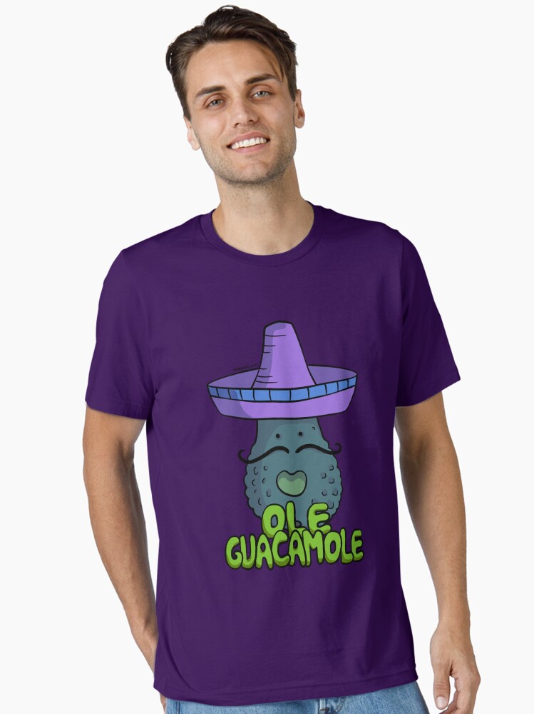 Thumbnail 2 of 7, Essential T-Shirt, Ole Guacamole designed and sold by raysan.