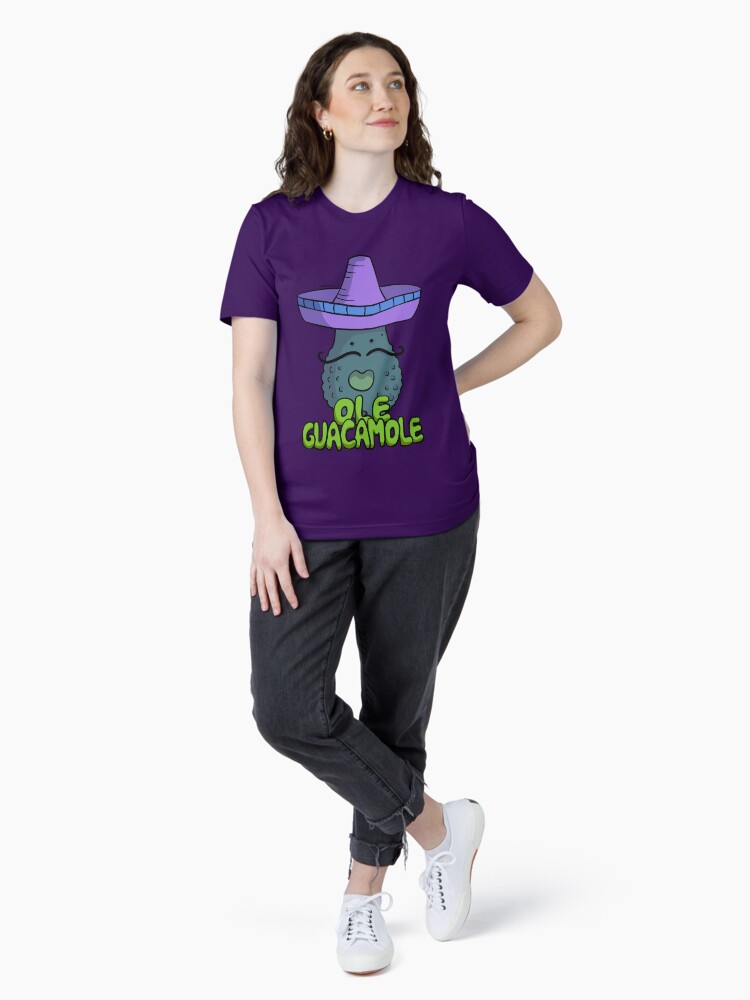 Thumbnail 4 of 7, Essential T-Shirt, Ole Guacamole designed and sold by raysan.