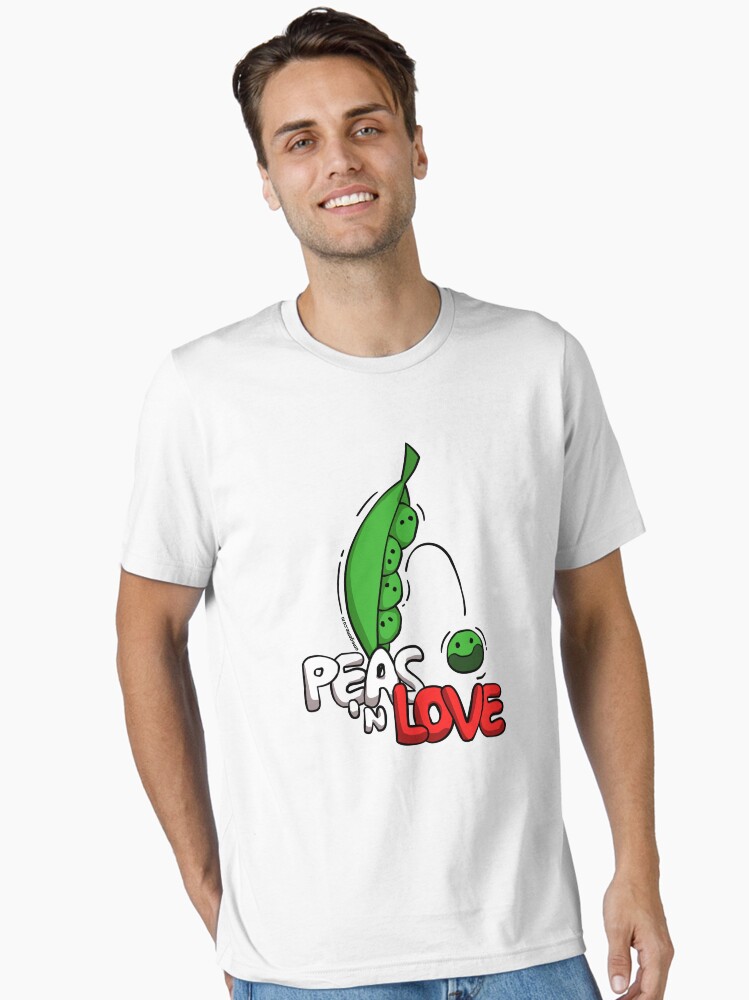 Thumbnail 2 of 7, Essential T-Shirt, Peas 'n Love designed and sold by raysan.