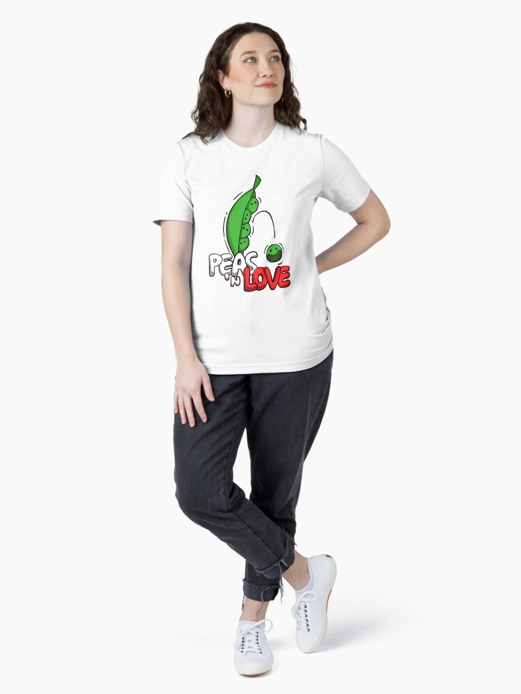Thumbnail 4 of 7, Essential T-Shirt, Peas 'n Love designed and sold by raysan.