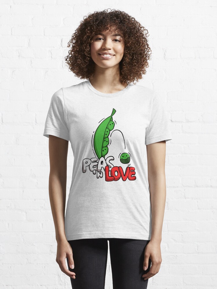 Thumbnail 6 of 7, Essential T-Shirt, Peas 'n Love designed and sold by raysan.