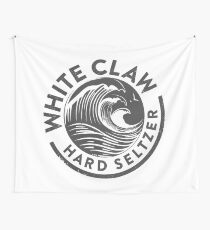 White Claw - Gray Wall Tapestry