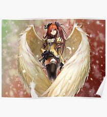 Anime Angel Girl. Poster