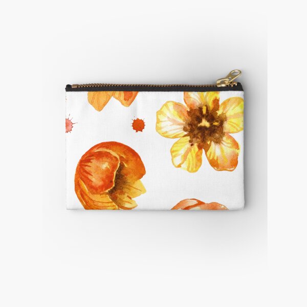 Item preview, Watercolor isolated tulips and red watercolor splashes.  designed and sold by Mehendra.