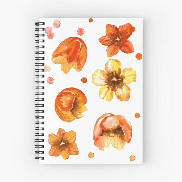 Item preview, Watercolor isolated tulips and red watercolor splashes.  designed and sold by Mehendra.