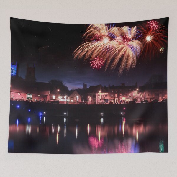 Item preview, Kings Lynn fireworks finale over the river Ouse designed and sold by simonbratt.