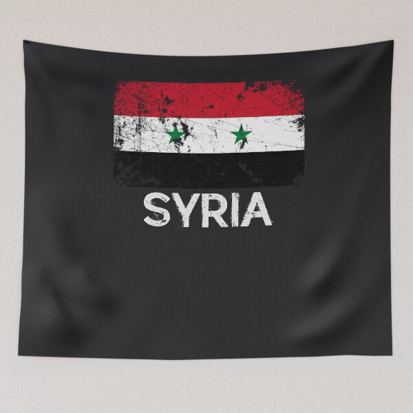 Item preview, Syrian Flag Design | Vintage Made In Syria Gift designed and sold by melsens.