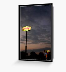 dennys Greeting Card