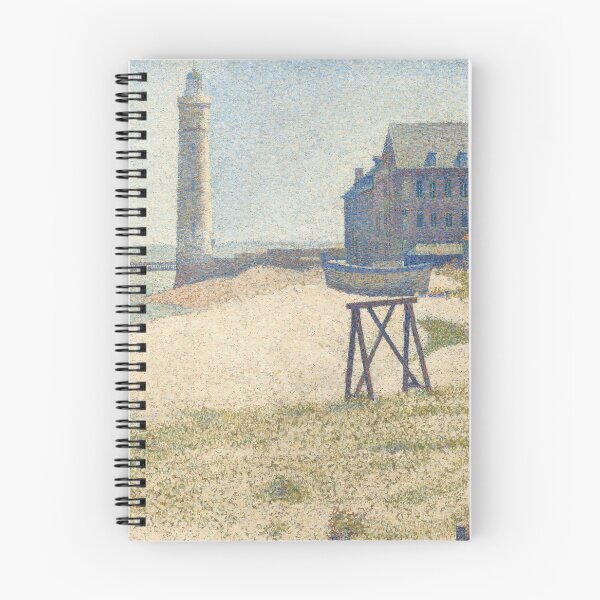 Item preview, Georges Seurat, The Lighthouse at Honfleur, 1886 Painting designed and sold by VibrantDesign.