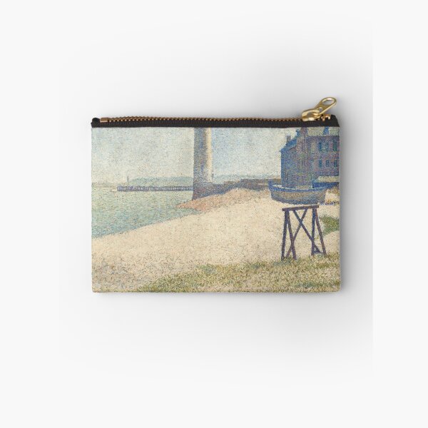Item preview, Georges Seurat, The Lighthouse at Honfleur, 1886 Painting designed and sold by VibrantDesign.