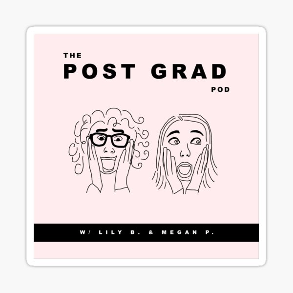 Item preview, Post Grad Pod Swag designed and sold by cartoonmans.